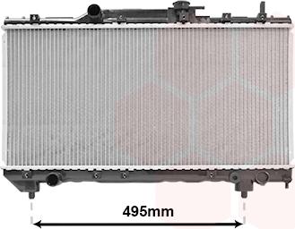 Van Wezel 53002141 - Radiators, Motora dzesēšanas sistēma autodraugiem.lv