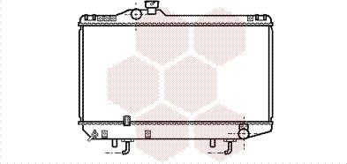 Van Wezel 53002154 - Radiators, Motora dzesēšanas sistēma autodraugiem.lv