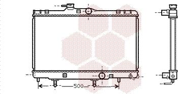 Van Wezel 53002156 - Radiators, Motora dzesēšanas sistēma autodraugiem.lv