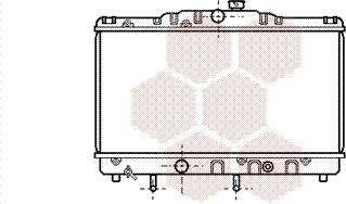 Van Wezel 53002116 - Radiators, Motora dzesēšanas sistēma autodraugiem.lv