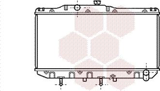 Van Wezel 53002112 - Radiators, Motora dzesēšanas sistēma autodraugiem.lv