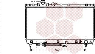 Van Wezel 53002184 - Radiators, Motora dzesēšanas sistēma autodraugiem.lv