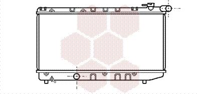 Van Wezel 53002124 - Radiators, Motora dzesēšanas sistēma autodraugiem.lv