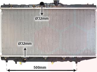 Van Wezel 53002123 - Radiators, Motora dzesēšanas sistēma autodraugiem.lv