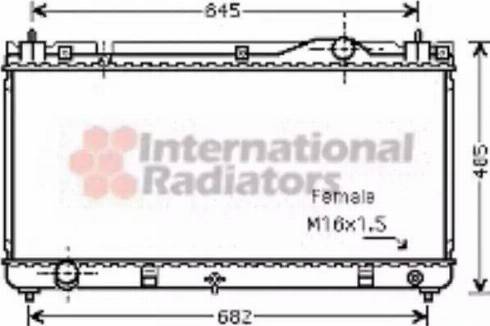 KOYORAD AA010006 - Radiators, Motora dzesēšanas sistēma autodraugiem.lv