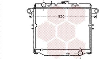 Van Wezel 53002379 - Radiators, Motora dzesēšanas sistēma autodraugiem.lv