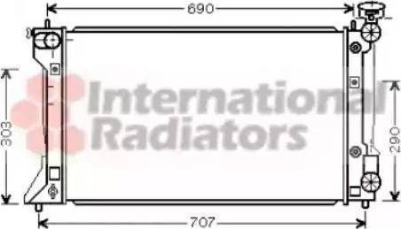 KOYORAD PL011669 - Radiators, Motora dzesēšanas sistēma autodraugiem.lv