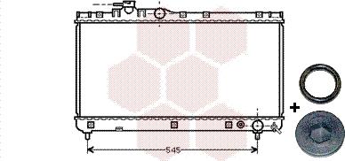 Van Wezel 53002200 - Radiators, Motora dzesēšanas sistēma autodraugiem.lv