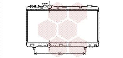 Van Wezel 53002230 - Radiators, Motora dzesēšanas sistēma autodraugiem.lv