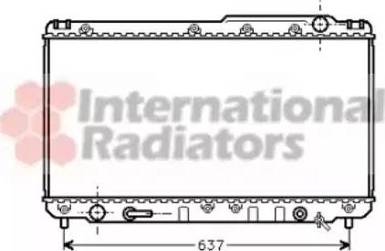 Van Wezel 53002229 - Radiators, Motora dzesēšanas sistēma autodraugiem.lv