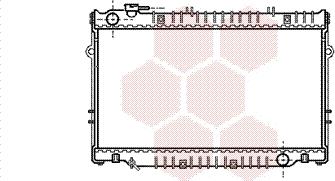 Van Wezel 53002223 - Radiators, Motora dzesēšanas sistēma autodraugiem.lv