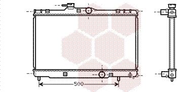 Van Wezel 53002273 - Radiators, Motora dzesēšanas sistēma autodraugiem.lv