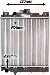 Van Wezel 52002009 - Radiators, Motora dzesēšanas sistēma autodraugiem.lv