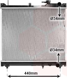 Van Wezel 52002079 - Radiators, Motora dzesēšanas sistēma autodraugiem.lv