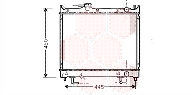 Van Wezel 52002071 - Radiators, Motora dzesēšanas sistēma autodraugiem.lv