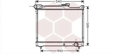 Van Wezel 52002106 - Radiators, Motora dzesēšanas sistēma autodraugiem.lv