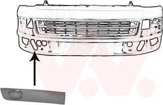 Van Wezel 5790492 - Ventilatora reste, Bampers autodraugiem.lv