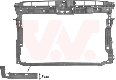 Van Wezel 5766668 - Priekšdaļas apdare autodraugiem.lv