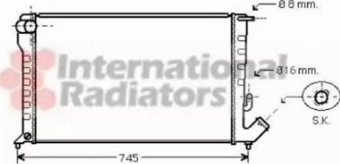 TEMPEST TP.15.61.315 - Radiators, Motora dzesēšanas sistēma autodraugiem.lv