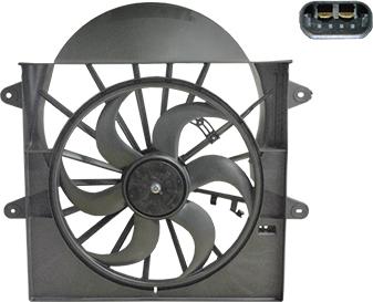 Van Wezel 0515746 - Ventilators, Motora dzesēšanas sistēma autodraugiem.lv