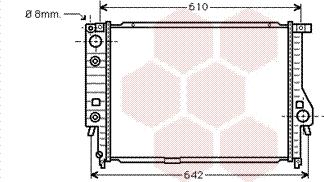 Van Wezel 06002136 - Radiators, Motora dzesēšanas sistēma autodraugiem.lv