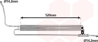 Van Wezel 06013724 - Eļļas radiators, Stūres vadība autodraugiem.lv