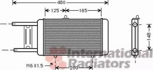 Van Wezel 03002066 - Radiators, Motora dzesēšanas sistēma autodraugiem.lv