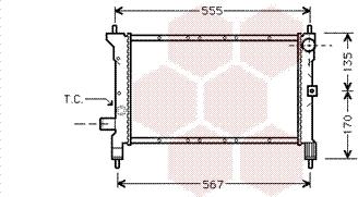 Van Wezel 02002100 - Radiators, Motora dzesēšanas sistēma autodraugiem.lv