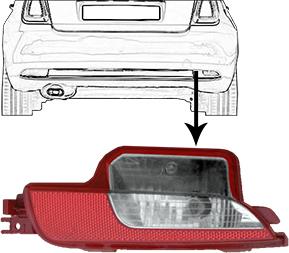 Van Wezel 1614930 - Atpakaļgaitas signāla lukturis autodraugiem.lv