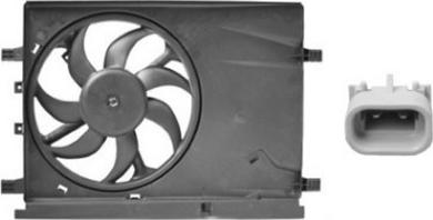 Van Wezel 1624746 - Ventilators, Motora dzesēšanas sistēma autodraugiem.lv