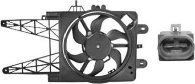 Van Wezel 1620745 - Ventilators, Motora dzesēšanas sistēma autodraugiem.lv