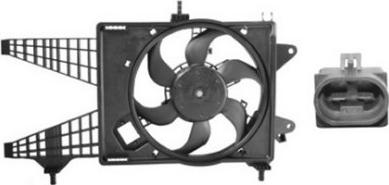 Van Wezel 1622746 - Ventilators, Motora dzesēšanas sistēma autodraugiem.lv
