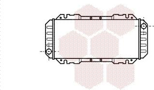 Van Wezel 18002006 - Radiators, Motora dzesēšanas sistēma autodraugiem.lv