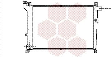 Van Wezel 13002098 - Radiators, Motora dzesēšanas sistēma autodraugiem.lv