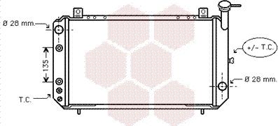 Van Wezel 13002050 - Radiators, Motora dzesēšanas sistēma autodraugiem.lv