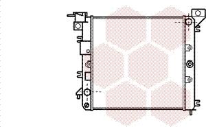 Van Wezel 13002018 - Radiators, Motora dzesēšanas sistēma autodraugiem.lv