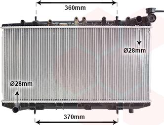 Van Wezel 13002116 - Radiators, Motora dzesēšanas sistēma autodraugiem.lv