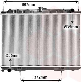 Van Wezel 13002241 - Radiators, Motora dzesēšanas sistēma autodraugiem.lv