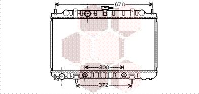 Van Wezel 13002289 - Radiators, Motora dzesēšanas sistēma autodraugiem.lv