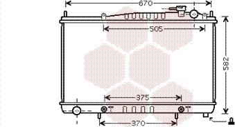 Van Wezel 13002232 - Radiators, Motora dzesēšanas sistēma autodraugiem.lv