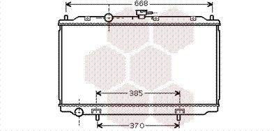 Van Wezel 13002224 - Radiators, Motora dzesēšanas sistēma autodraugiem.lv