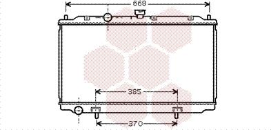 Van Wezel 13002221 - Radiators, Motora dzesēšanas sistēma autodraugiem.lv