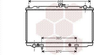 Van Wezel 13002222 - Radiators, Motora dzesēšanas sistēma autodraugiem.lv