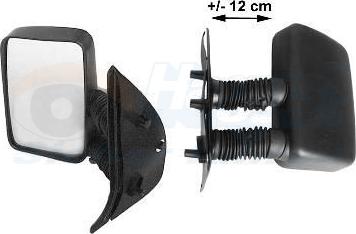 Van Wezel 1747812 - Ārējais atpakaļskata spogulis autodraugiem.lv