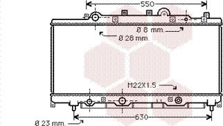 Van Wezel 17002149 - Radiators, Motora dzesēšanas sistēma autodraugiem.lv