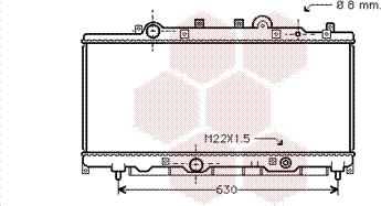 Van Wezel 17002148 - Radiators, Motora dzesēšanas sistēma autodraugiem.lv