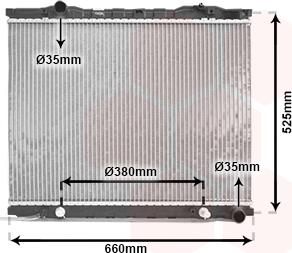 Van Wezel 83002056 - Radiators, Motora dzesēšanas sistēma autodraugiem.lv