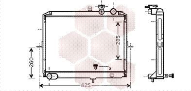 Van Wezel 83002053 - Radiators, Motora dzesēšanas sistēma autodraugiem.lv