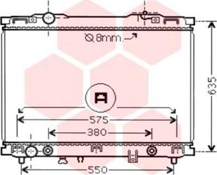 Van Wezel 83002057 - Radiators, Motora dzesēšanas sistēma autodraugiem.lv