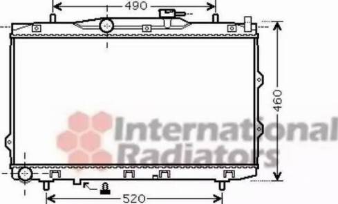 Magneti Marelli 350213025003 - Radiators, Motora dzesēšanas sistēma autodraugiem.lv